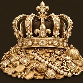 Gold treasure pile — Ruby Reels